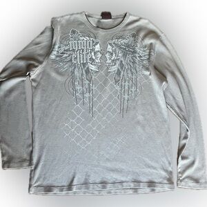 Vintage Y2K MMA Elite Men’s Long Sleeve Thermal Shirt
